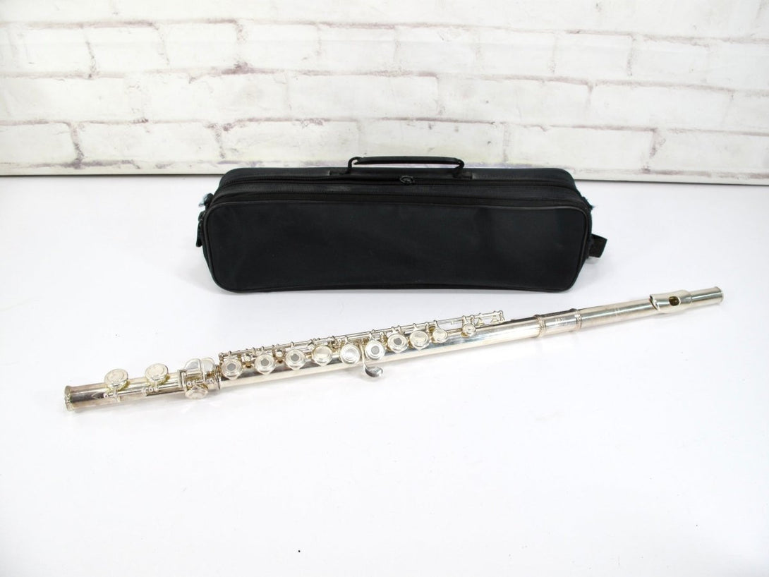 Gemeinhardt PR3C Open Hole C - Foot Offset G Silver Plated Intermediate Flute - ZeereeZ