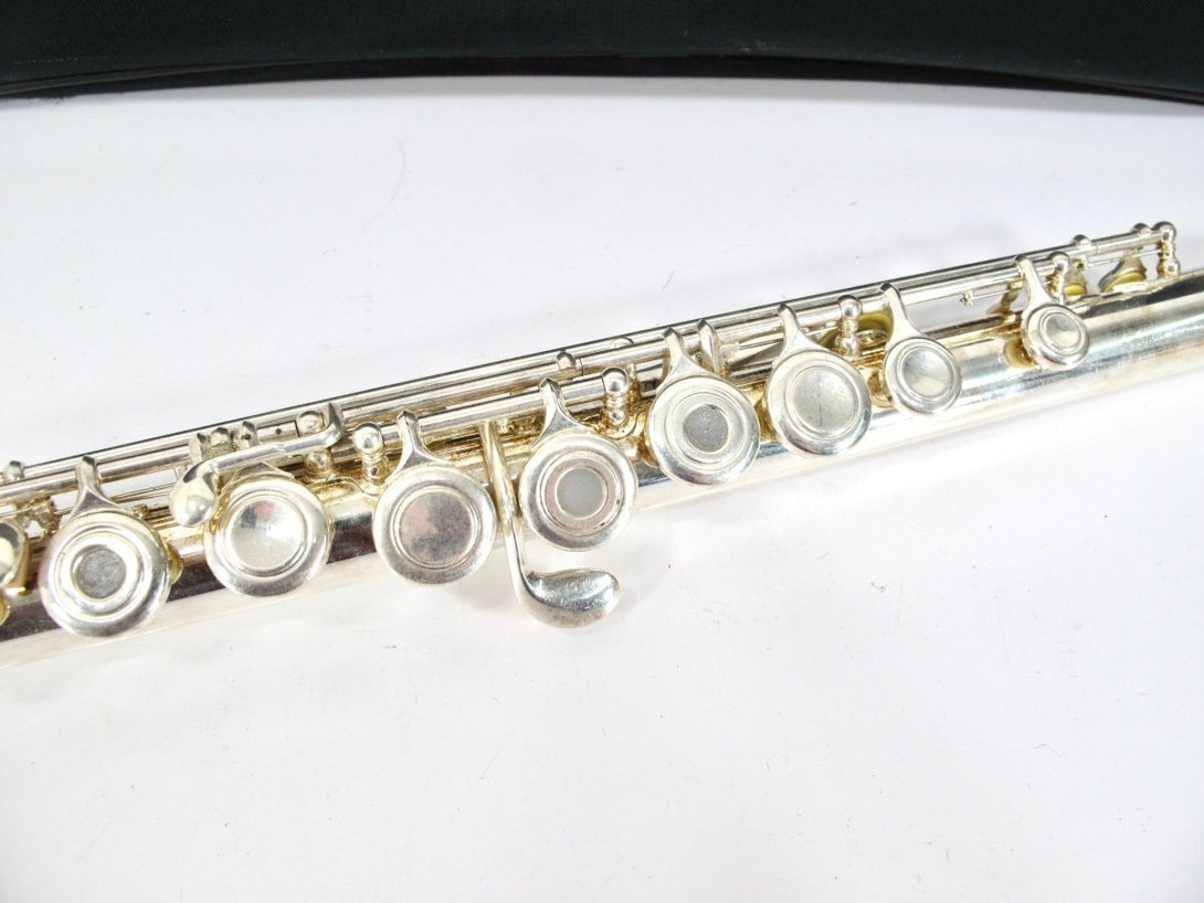 Gemeinhardt PR3C Open Hole C - Foot Offset G Silver Plated Intermediate Flute - ZeereeZ