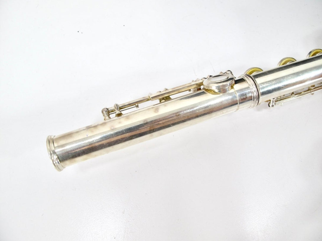 Gemeinhardt PR3C Open Hole C - Foot Offset G Silver Plated Intermediate Flute - ZeereeZ