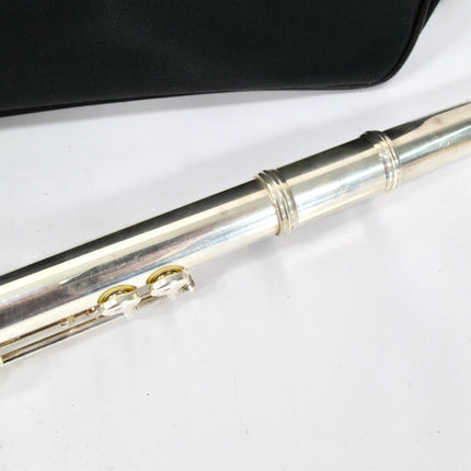 Gemeinhardt PR3C Open Hole C - Foot Offset G Silver Plated Intermediate Flute - ZeereeZ