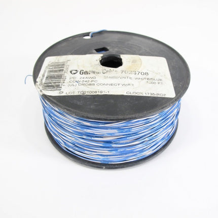 General Cable 7023708 2/C 24awg Blue/White Cross Connect Wire 1000' CCW - 242 - PC - ZeereeZ