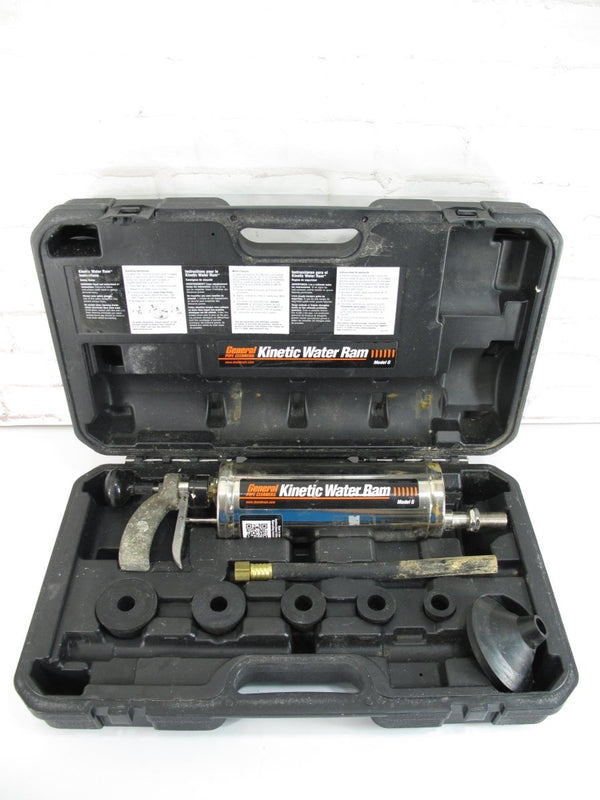 General Pipe Cleaners Kinetic Water Ram Model G w / Hard Case KR - A - WC - ZeereeZ