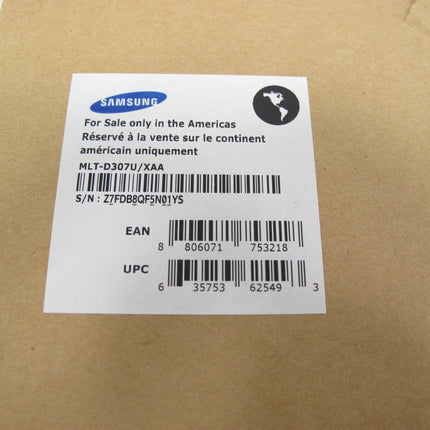 Genuine Samsung 307U Black Toner Cartridge MLT - D307U Series ML - 451x - ZeereeZ