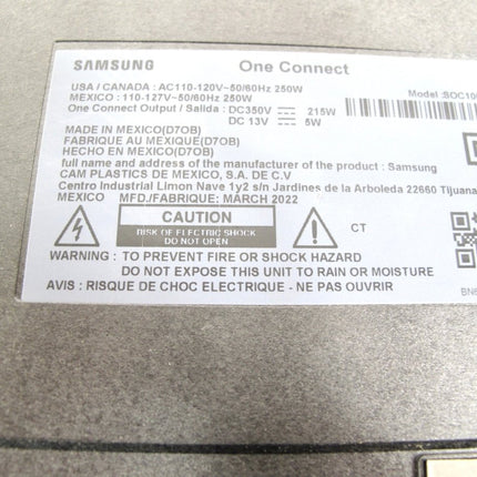 Genuine Samsung One Connect Box for Select OLED TV's BN96 - 54413U SOC1002B - ZeereeZ
