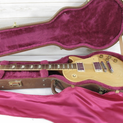Gibson Les Paul Standard 2000 Natural Rare Solid Body Guitar USA with OHSC - ZeereeZ