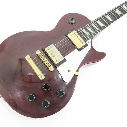 Gibson Les Paul Studio Solid Body Electric Guitar Wine Red USA 1990 - ZeereeZ