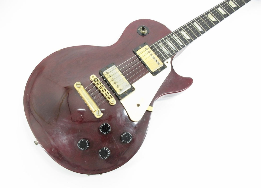 Gibson Les Paul Studio Solid Body Electric Guitar Wine Red USA 1990 - ZeereeZ