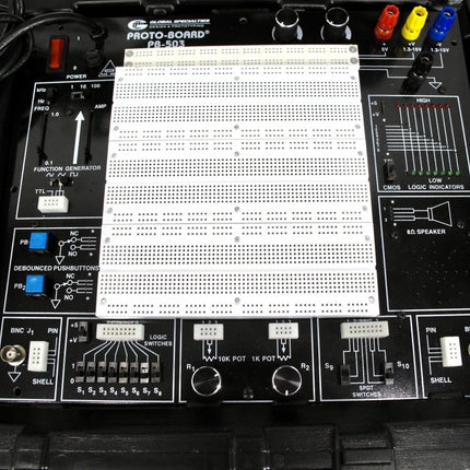 Global Specialties PB - 503 Proto Board Analog & Digital Design Trainer Breadboard - ZeereeZ