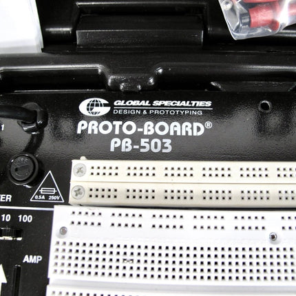 Global Specialties PB - 503 Proto Board Analog & Digital Design Trainer Breadboard - ZeereeZ