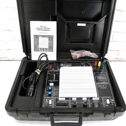 Global Specialties PB - 503 Proto Board Analog & Digital Design Trainer Breadboard - ZeereeZ