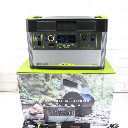 Goal Zero Yeti 1000X 1000 Watt Lithium Battery Power Solar Generator - ZeereeZ
