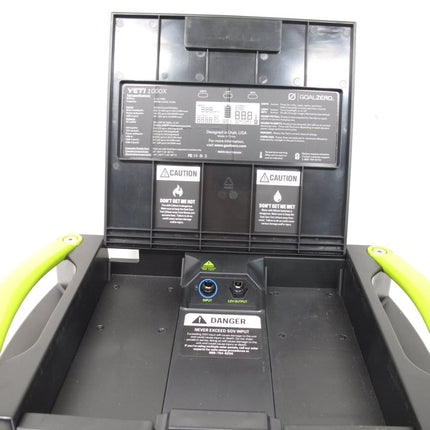Goal Zero Yeti 1000X 1000 Watt Lithium Battery Power Solar Generator - ZeereeZ