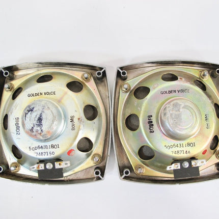 Golden Voice 8 OHM Stereo Speakers from 1970s Airstream Trailer - ZeereeZ