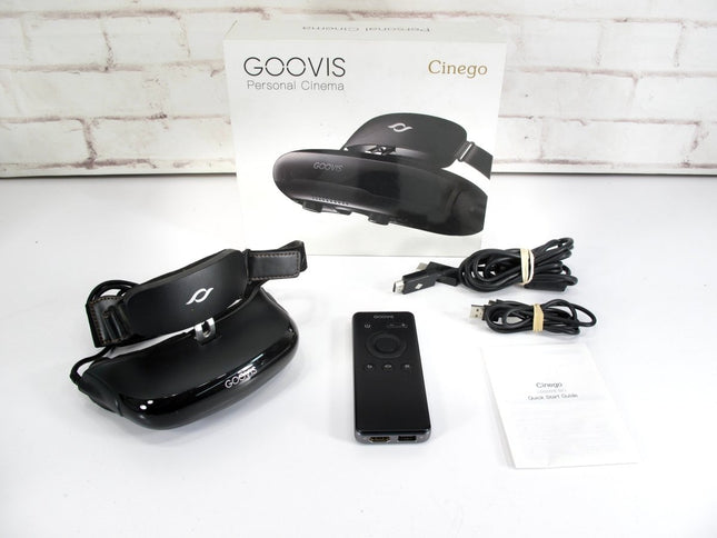 Goovis G2 Cinego VR Goggles Virtual Cinema Personal Video Glasses  - ZeereeZ