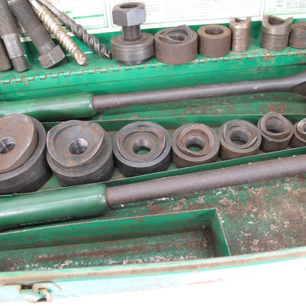 Greenlee 1906SB Ratcheting Knockout Punch Driver Kit - ZeereeZ