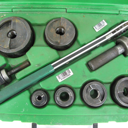 Greenlee 7238SB Slug Buster 1/2'' thru 2" Ratcheting Knockout Punch Kit - ZeereeZ