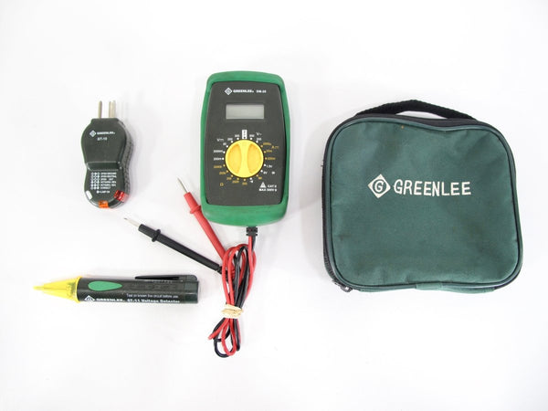 Greenlee TK - 30A Basic Electrical Kit Voltage Detector Circuit Tester Multimeter - ZeereeZ