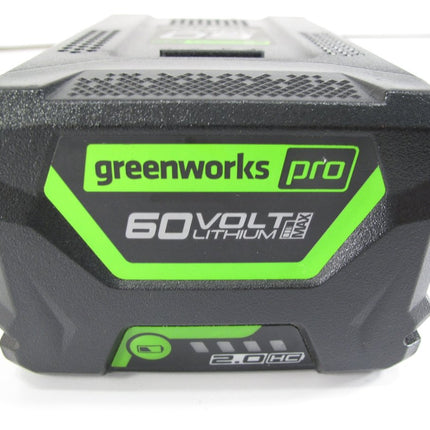 Greenworks Pro 60v HC Optimized 2.0ah Lithium MAX Battery LB602 Fits 40+ Tools - ZeereeZ
