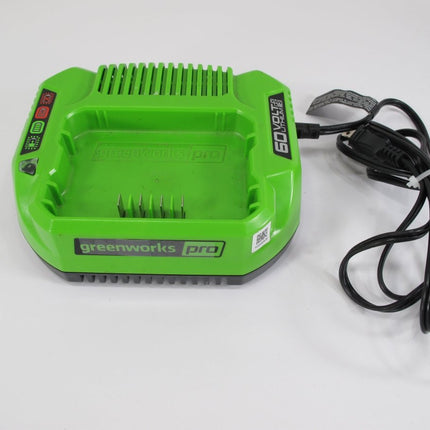 Greenworks Pro CAC801 60V DC 2A Lithium - Ion Batery Charger 120V AC 50/60Hz 2A - ZeereeZ