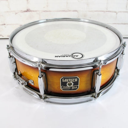 Gretsch Catalina Birch Sunburst 5x14 8 Lug Snare Drum - ZeereeZ
