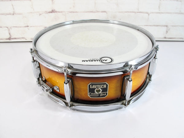 Gretsch Catalina Birch Sunburst 5x14 8 Lug Snare Drum - ZeereeZ