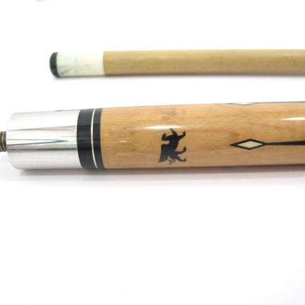 Griffin GR04 Two Piece Cherry Stain Points w/ Black Wrap Pool Cue - ZeereeZ
