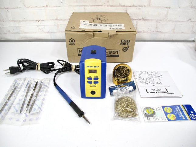 HAKKO FX951 - 51 Standard Soldering Iron Thermally Controlled Lead Free Soldering - ZeereeZ