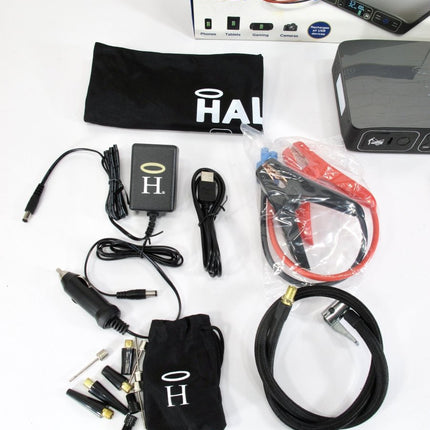 Halo Bolt Air 58830 mWh Portable Emergency Power Kit with Tire Pump - ZeereeZ