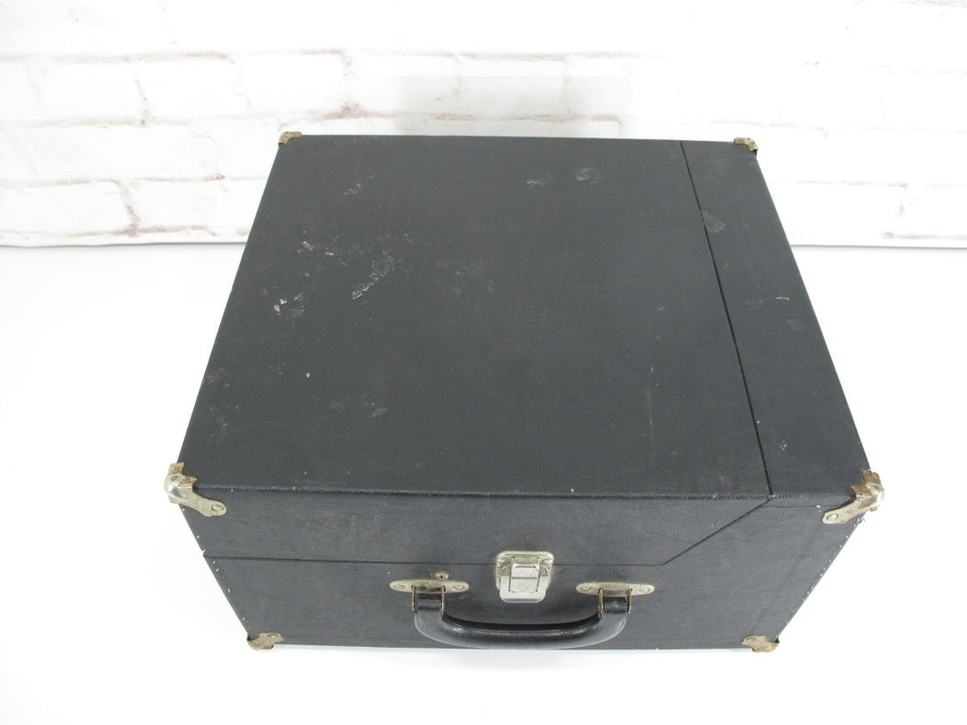 Hamilton 930 Vintage 80s/90s Suitcase Record Player Turntable w/ Built in Speaker - ZeereeZ