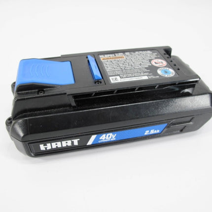 Hart 40V 2.5Ah Lithium/Li - ion Battery HLBP01 40 volt Tools Trimmer Blower Mower - ZeereeZ