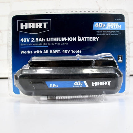 Hart HLBP011 40V 2.5Ah Lithium Ion Power Tool Battery - ZeereeZ
