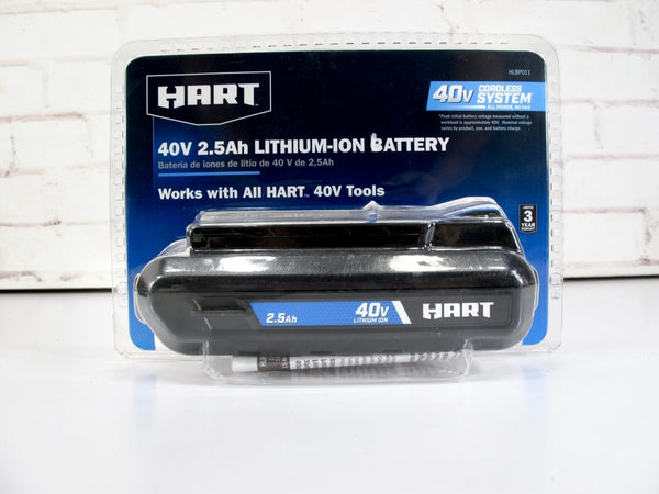 Hart HLBP011 40V 2.5Ah Lithium Ion Power Tool Battery - ZeereeZ