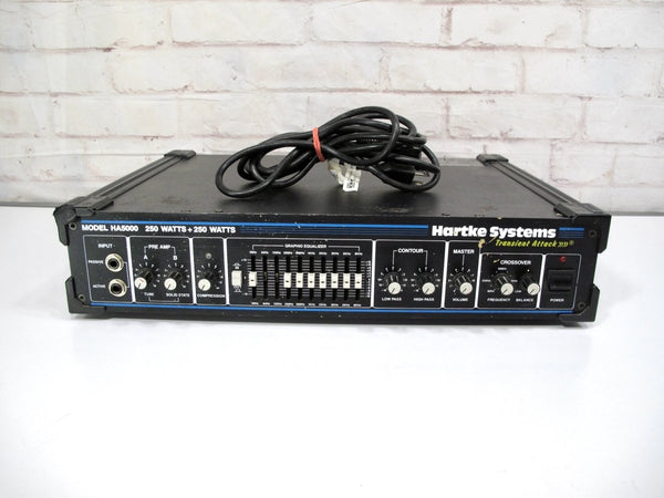 Harte HA5000 250 Watt @ 4 Ohms Bass Guitar Amplifier Head - ZeereeZ