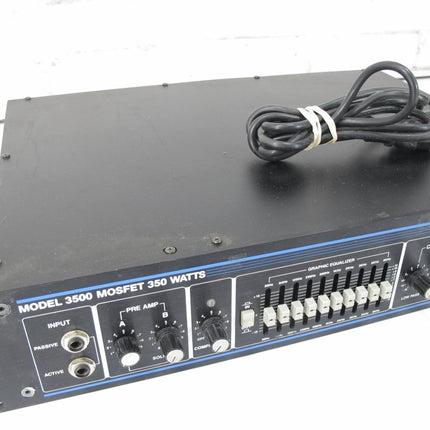 Hartke 3500 Mosfet 350 Watt @ 4 Ohm Bass Amplifier Head - ZeereeZ