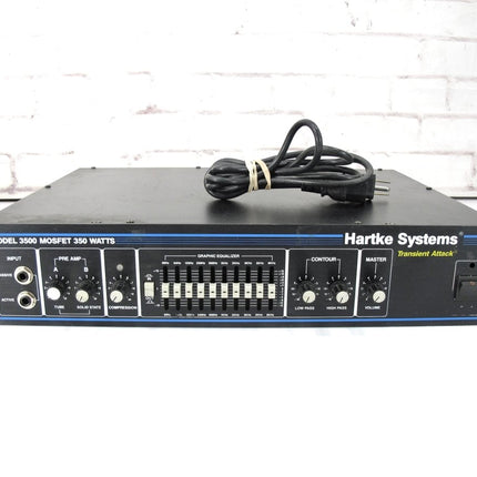 Hartke 3500 Mosfet 350 Watt @ 4 Ohm Bass Amplifier Head - ZeereeZ