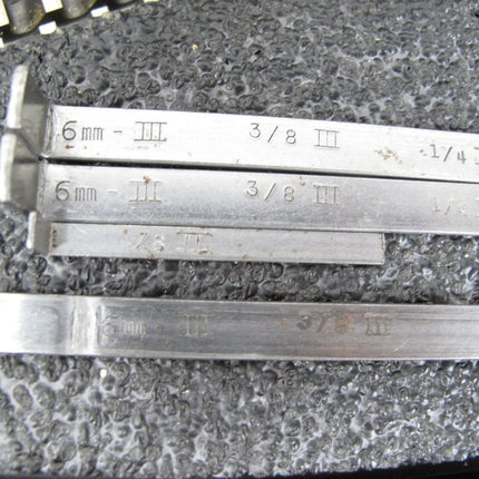 Hassay Savage Set No. C - 1 Dura Case Keyway Broach Set - ZeereeZ