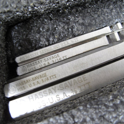 Hassay Savage Set No. C - 1 Dura Case Keyway Broach Set - ZeereeZ
