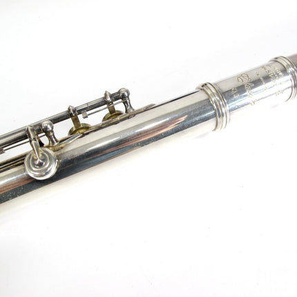 Haynes Classic Q2 Sterling Tube 14K Riser Inline G B Foot Professional Flute - ZeereeZ