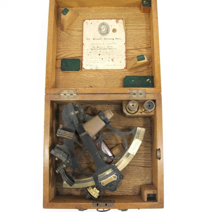 Heath & Co. Hezzanith 1934 Maritime Endless Rapid Reader Nautical Sextant - ZeereeZ