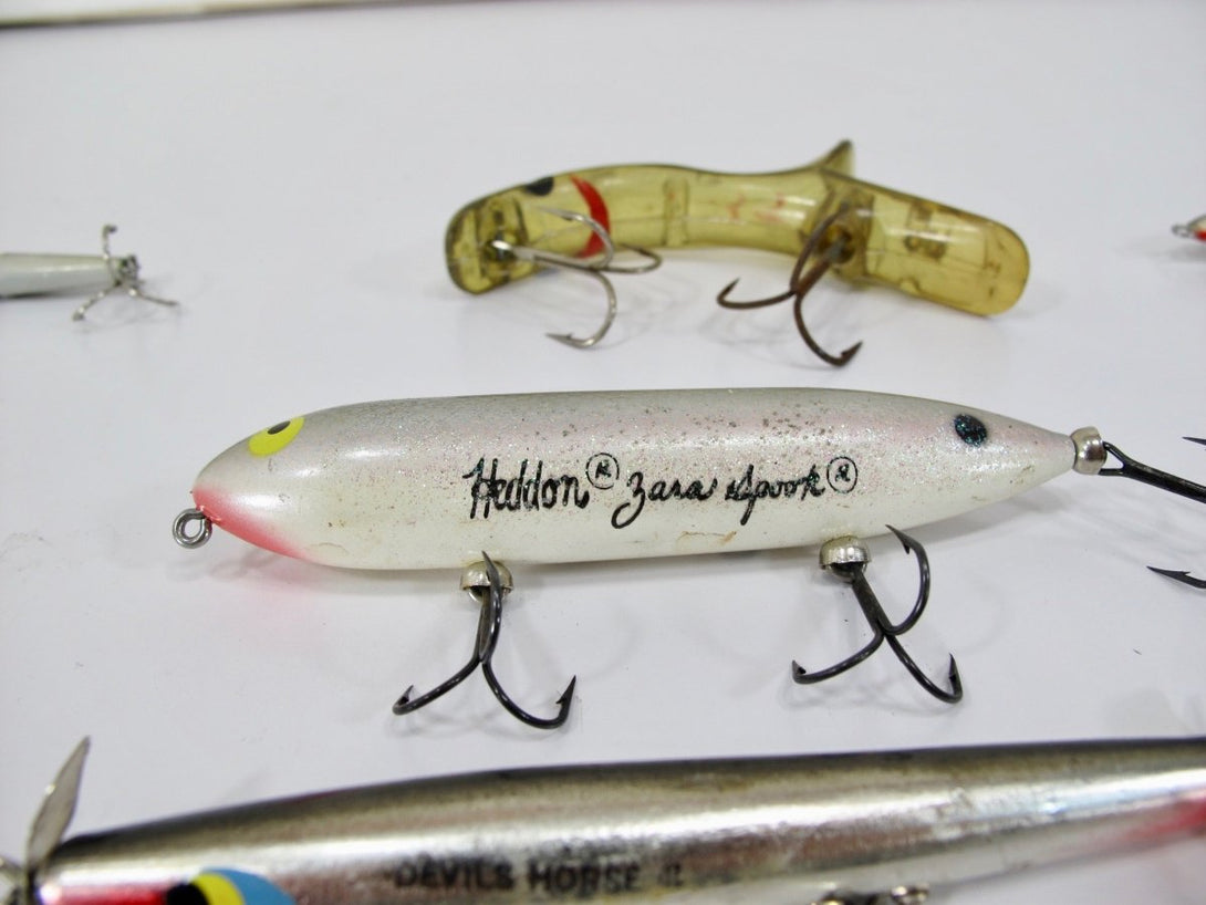 Heddon Rapala & Other Brand Vintage Collection of 33 Lures & Pencil Bobber - ZeereeZ