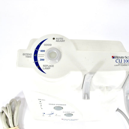 Henry Schein CU 1000 Halogen Curing Light w/ Light Meter - ZeereeZ