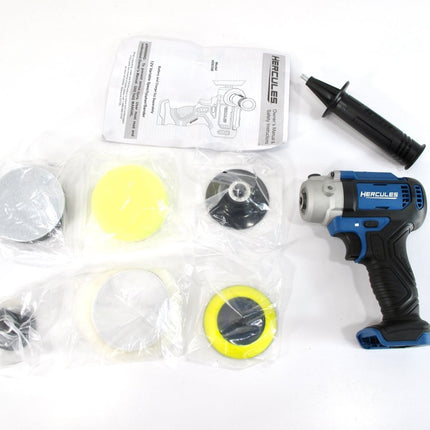 Hercules HD035B 12V Lith - Ion Variable Speed Polisher/Sander W/Pads Bare Tool - ZeereeZ