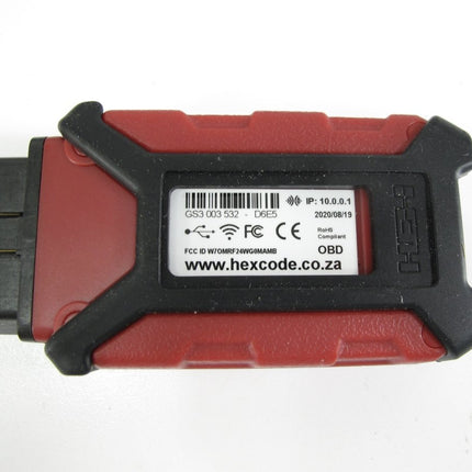 Hex GS - 911 Wifi USB OBD2 Code Reader Diagnostic Tool BMW Motorcycles 2017+ - ZeereeZ