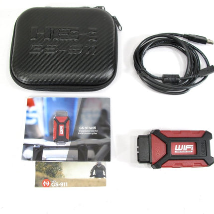 Hex GS - 911 Wifi USB OBD2 Code Reader Diagnostic Tool BMW Motorcycles 2017+ - ZeereeZ