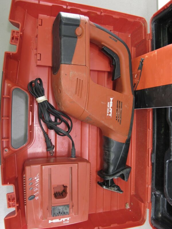 HILTI 24V Reciprocating Saw Sawzall WSR 650 A w/ Case Charger & Battery - ZeereeZ