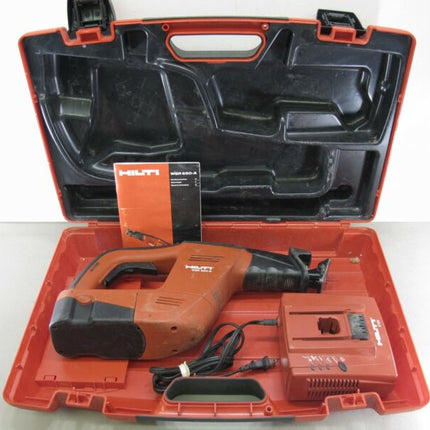HILTI 24V Reciprocating Saw Sawzall WSR 650 A w/ Case Charger & Battery - ZeereeZ