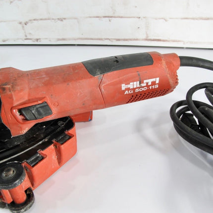 Hilti AG 500 - 11S 5 Inch Angle Grinder with DC - EX 125/5" M Dust Guard Attachment - ZeereeZ