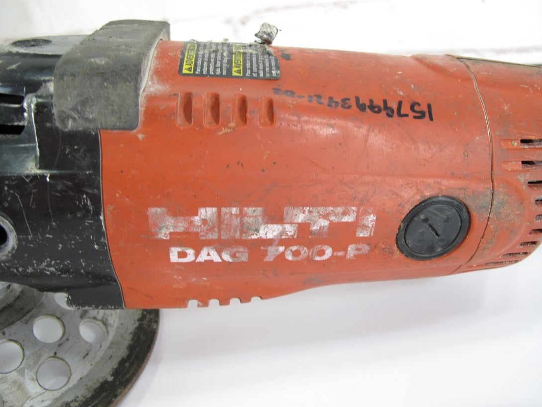 Hilti DAG 700 - P 7 Inch 15 Amp Heavy Duty Corded Angle Grinder - ZeereeZ