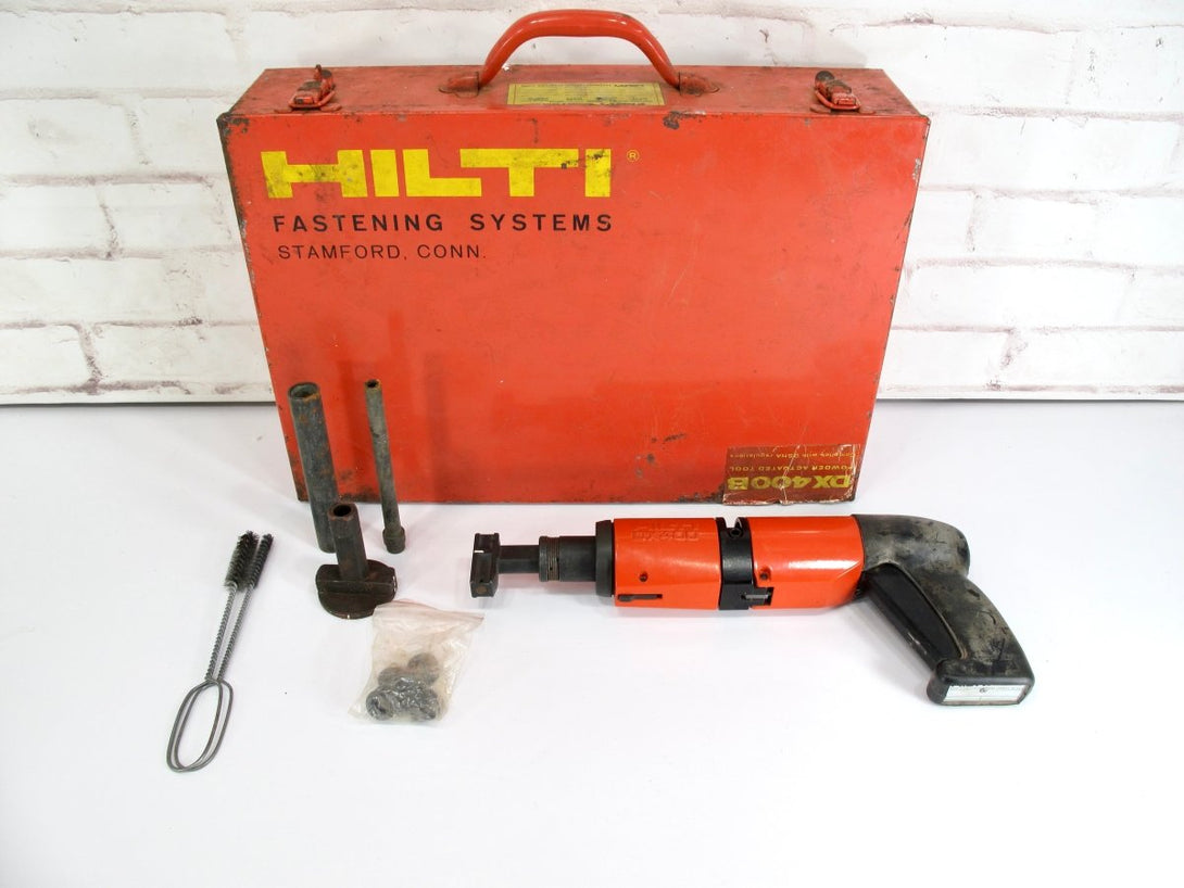 HILTI DX - 400 Power Actuated Concrete Nail Gun Fastening Tool - ZeereeZ