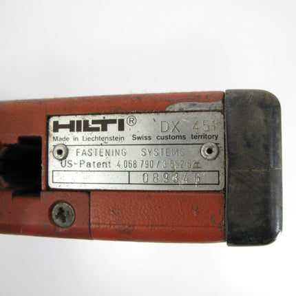 Hilti DX 451 Powder Actuated Nail Gun Fastener Gun - ZeereeZ